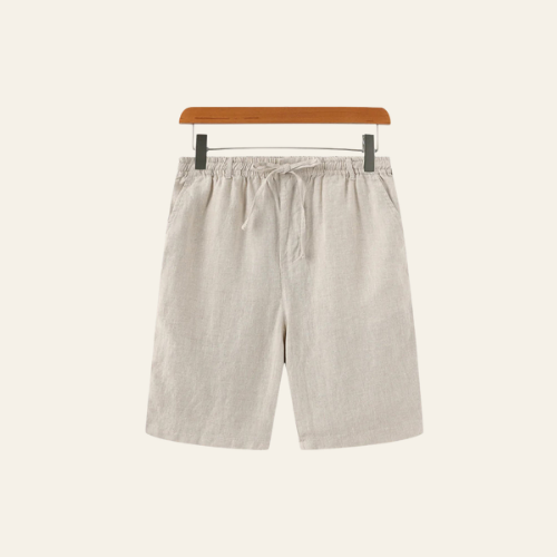 Le Saint-Tropez - Herren Leinen Shorts 100% Leinen