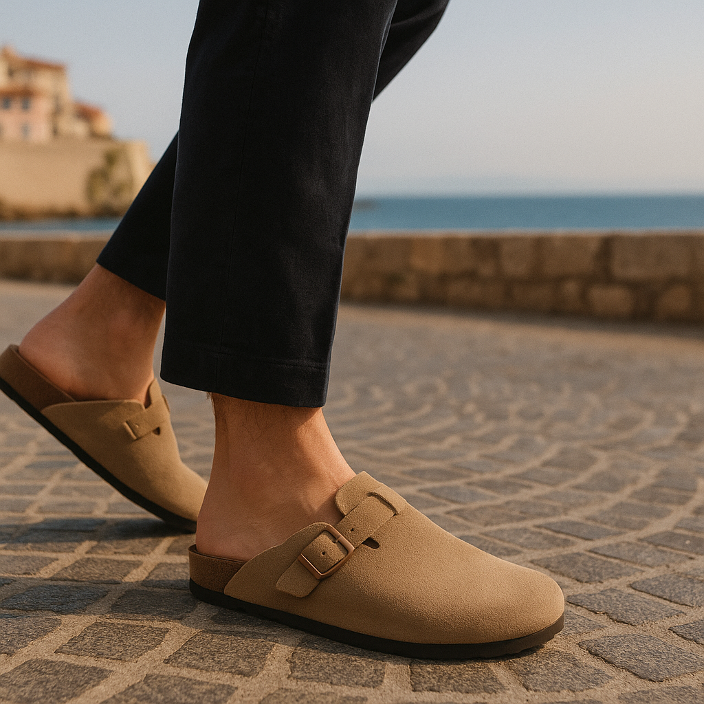 The Marceau - Herren Clogs Kalbswildleder verschiedene Farben