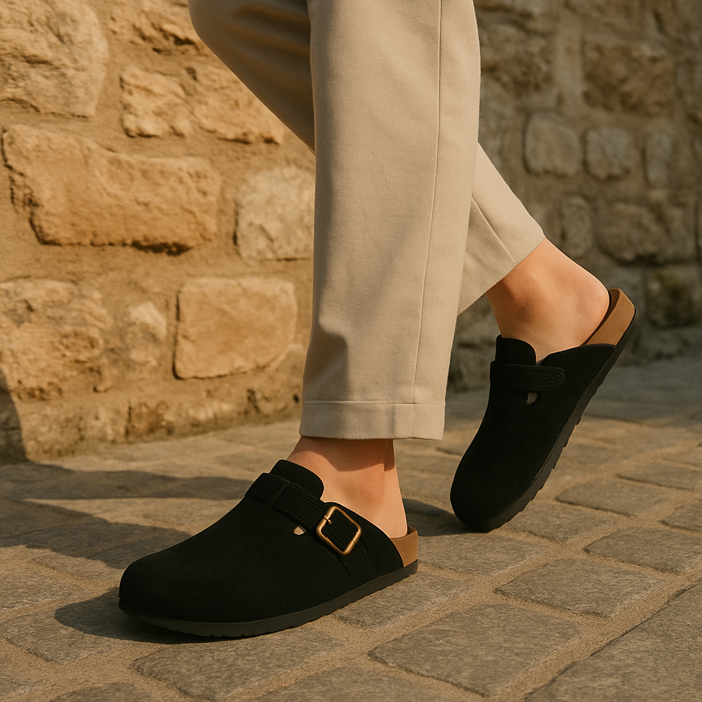 The Marceau - Herren Clogs Kalbswildleder verschiedene Farben