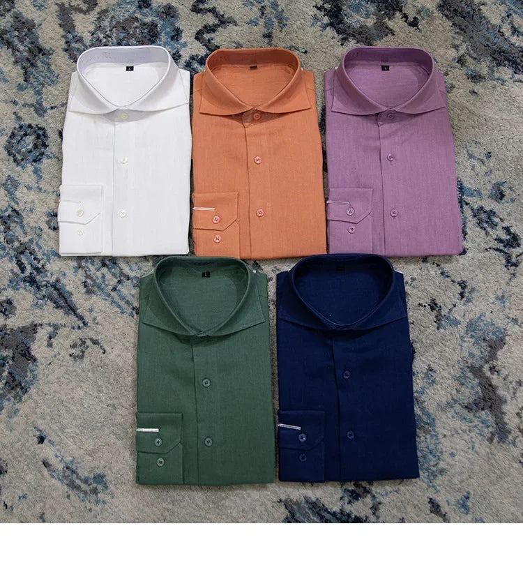 Léon - Herren Leinenhemd Regular Fit