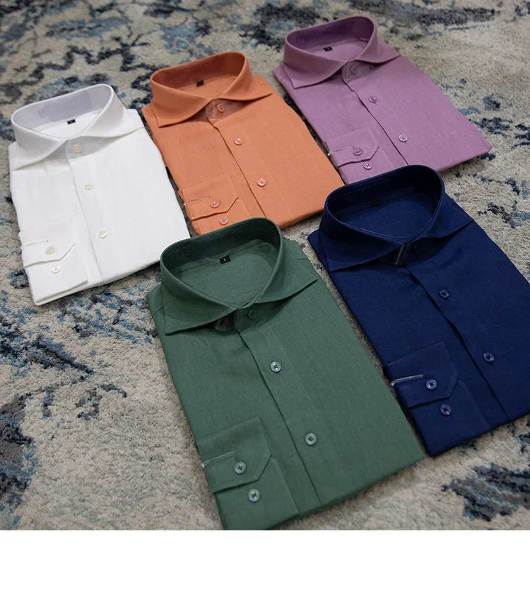 Léon - Herren Leinenhemd Regular Fit