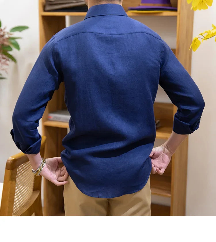 Léon - Herren Leinenhemd Regular Fit