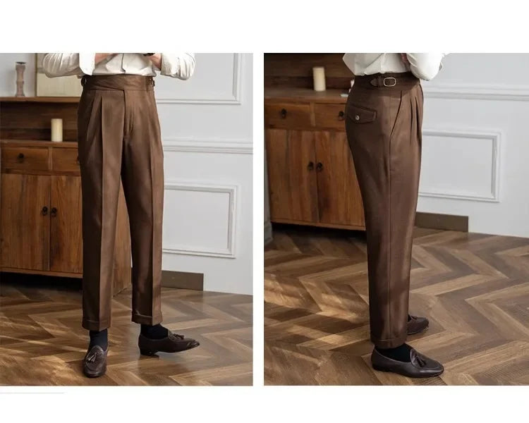 Le Napoli - Herren Pantalon Old Money Stil