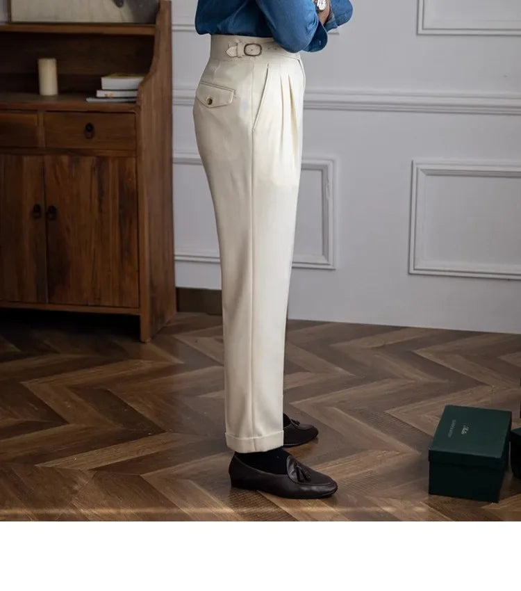 Le Napoli - Herren Pantalon Old Money Stil