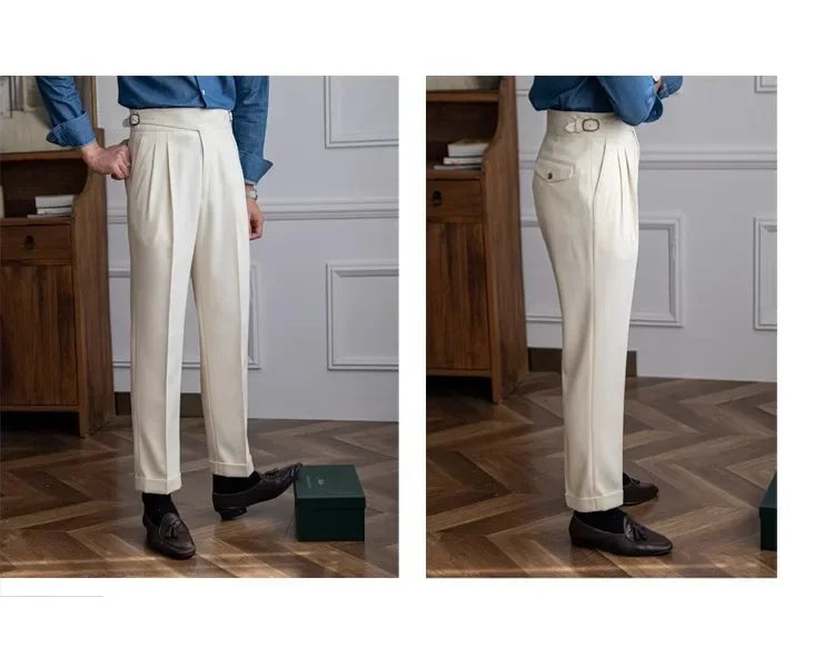 Le Napoli - Herren Pantalon Old Money Stil