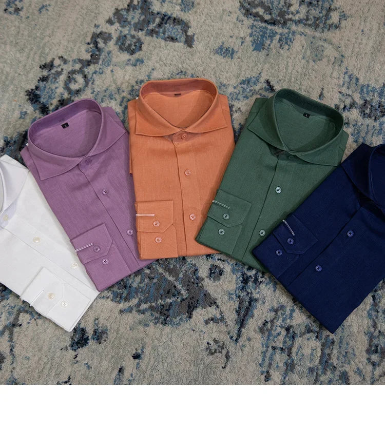 Léon - Herren Leinenhemd Regular Fit