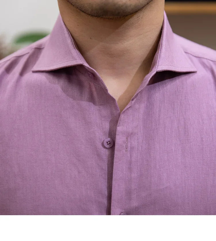 Léon - Herren Leinenhemd Regular Fit