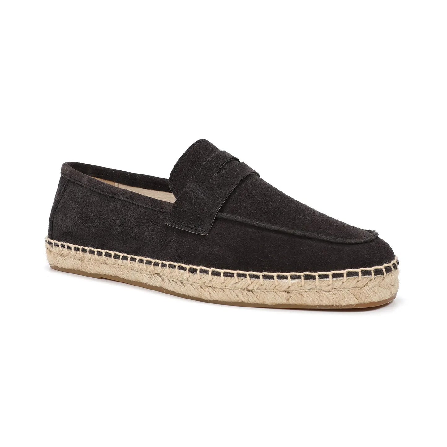The Antibes - Herren Espadrille Loafer Wildleder Braun Old Money Stil