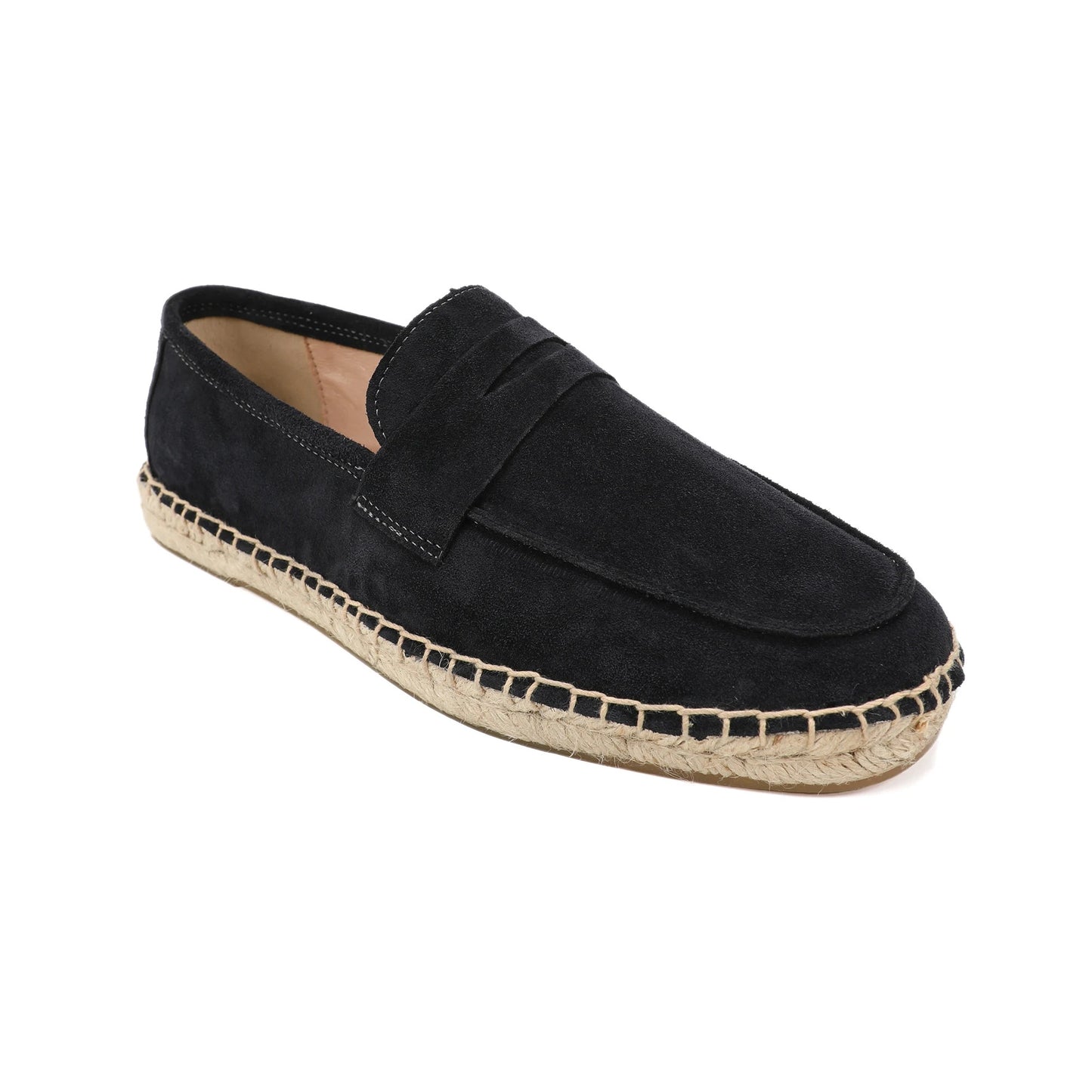 The Antibes - Herren Espadrille Loafer Wildleder Braun Old Money Stil
