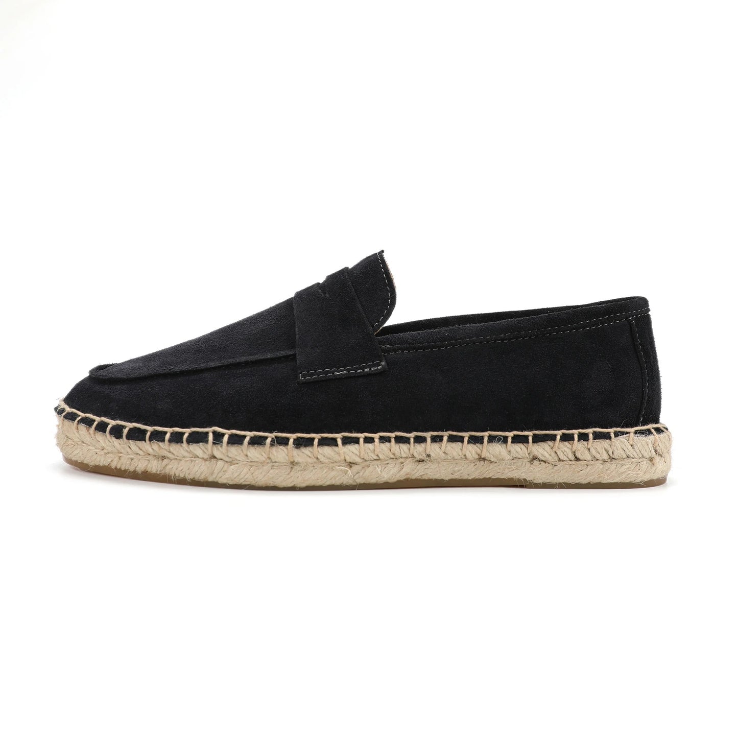 The Antibes - Herren Espadrille Loafer Wildleder Braun Old Money Stil