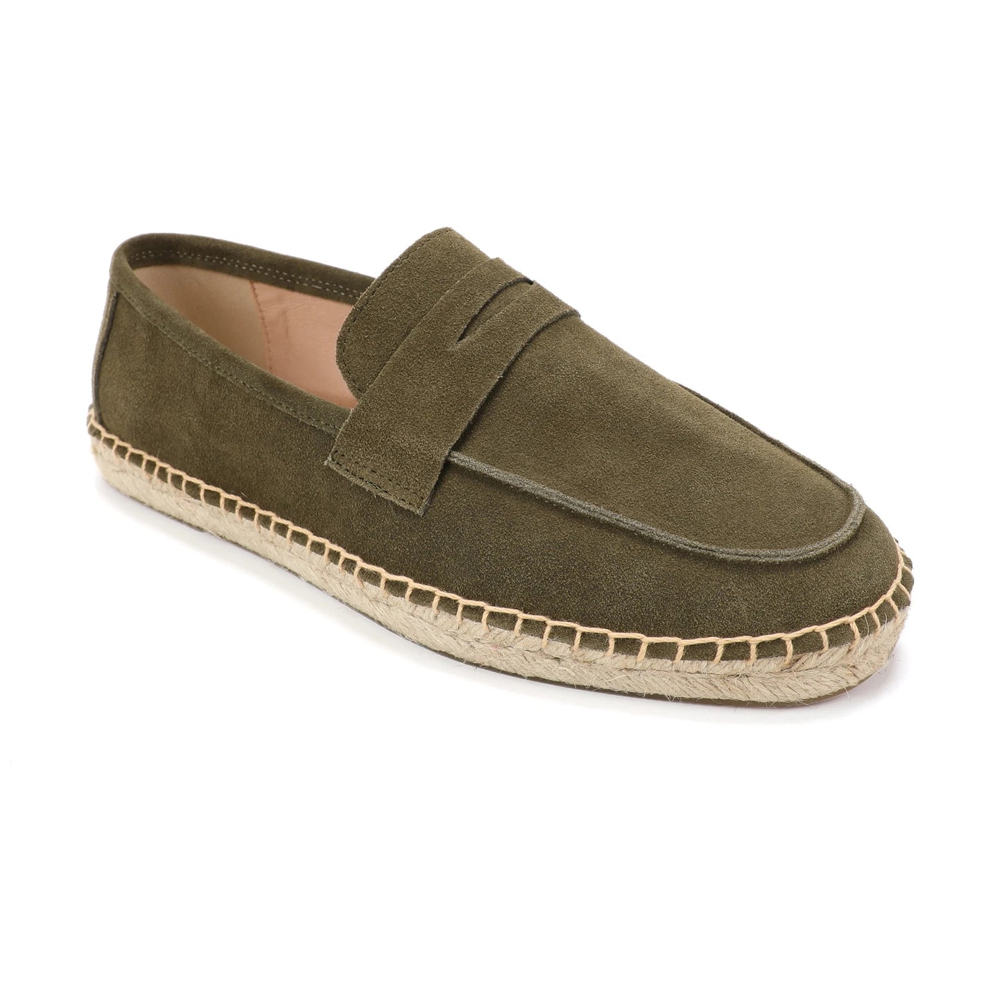 The Antibes - Herren Espadrille Loafer Wildleder Braun Old Money Stil