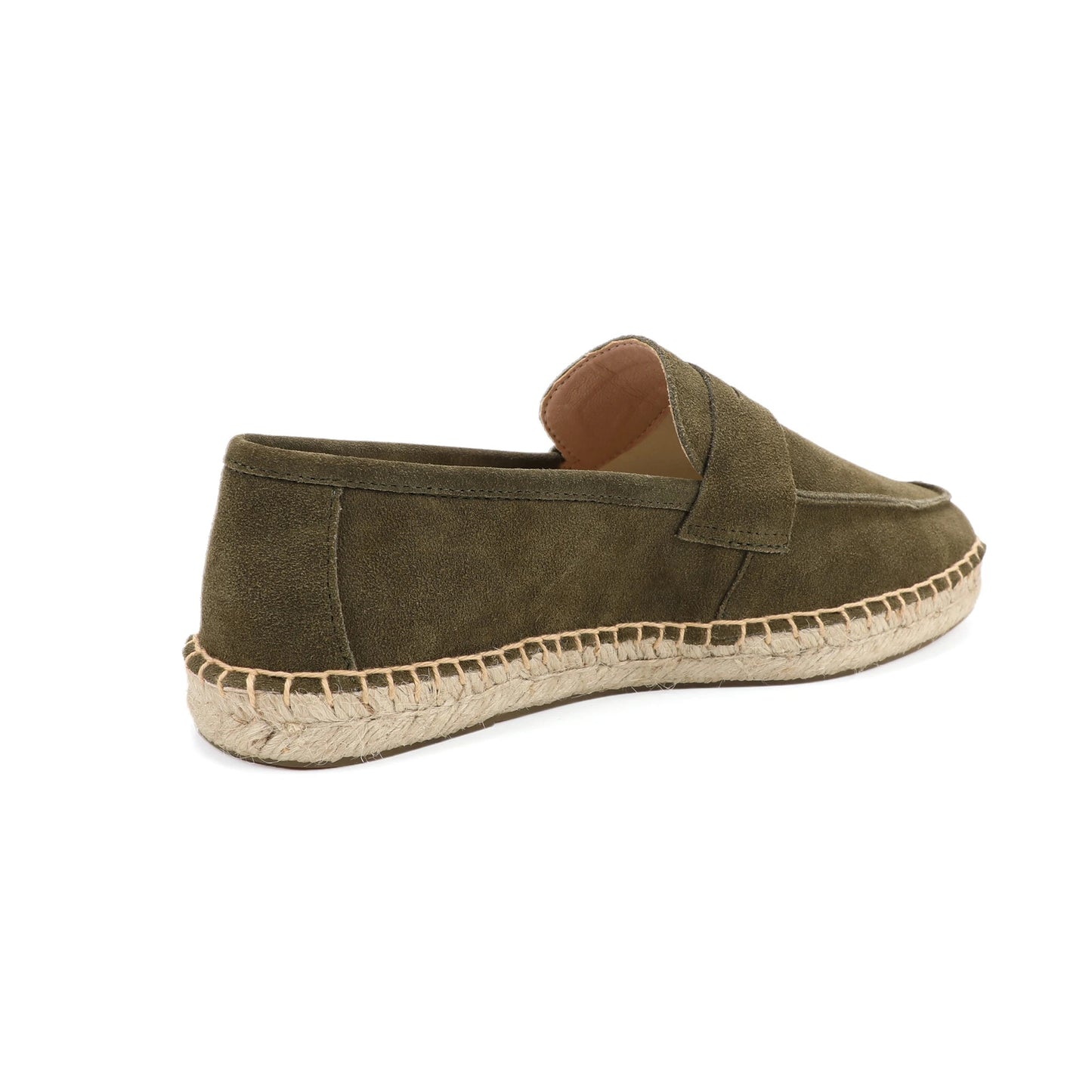 The Antibes - Herren Espadrille Loafer Wildleder Braun Old Money Stil
