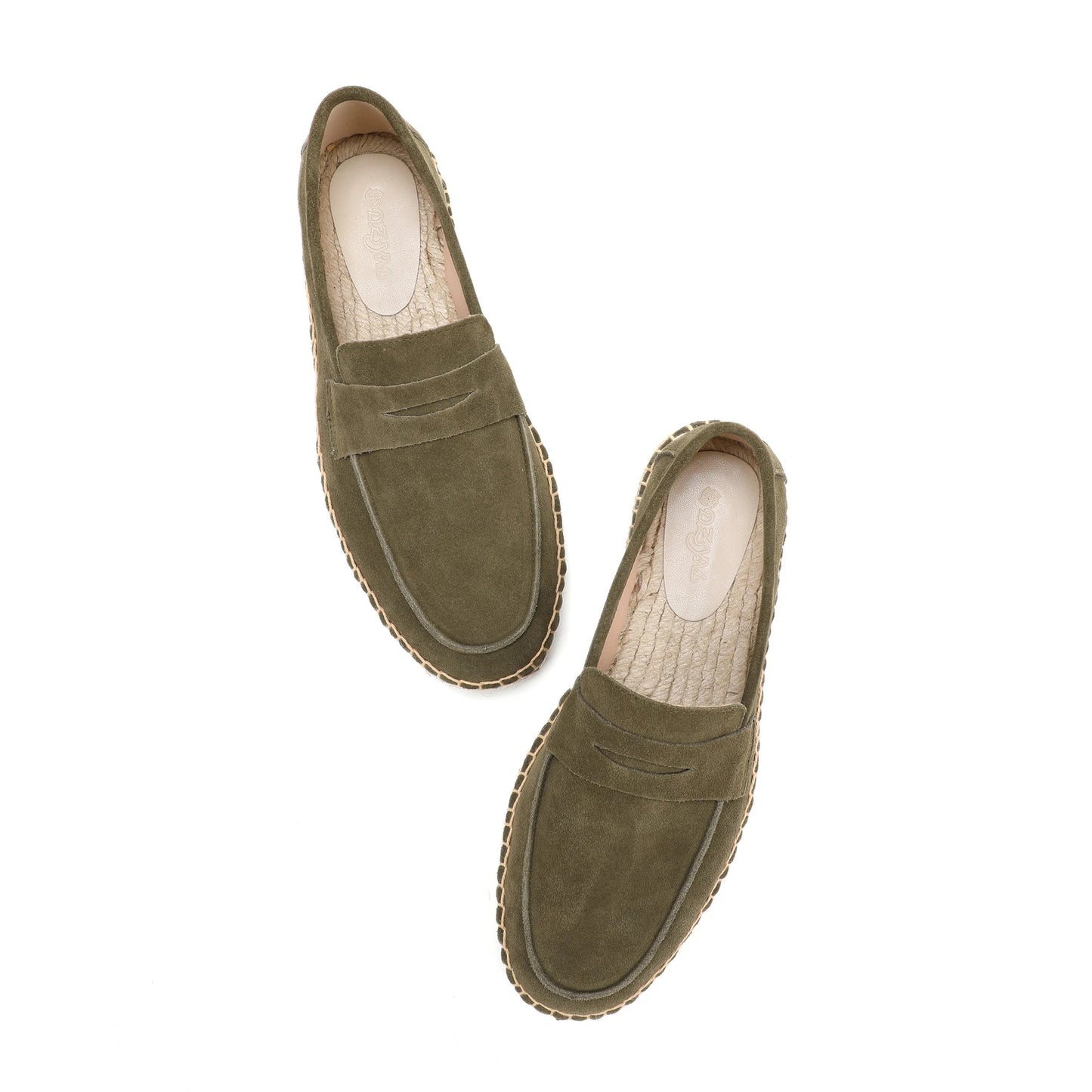 The Antibes - Herren Espadrille Loafer Wildleder Braun Old Money Stil