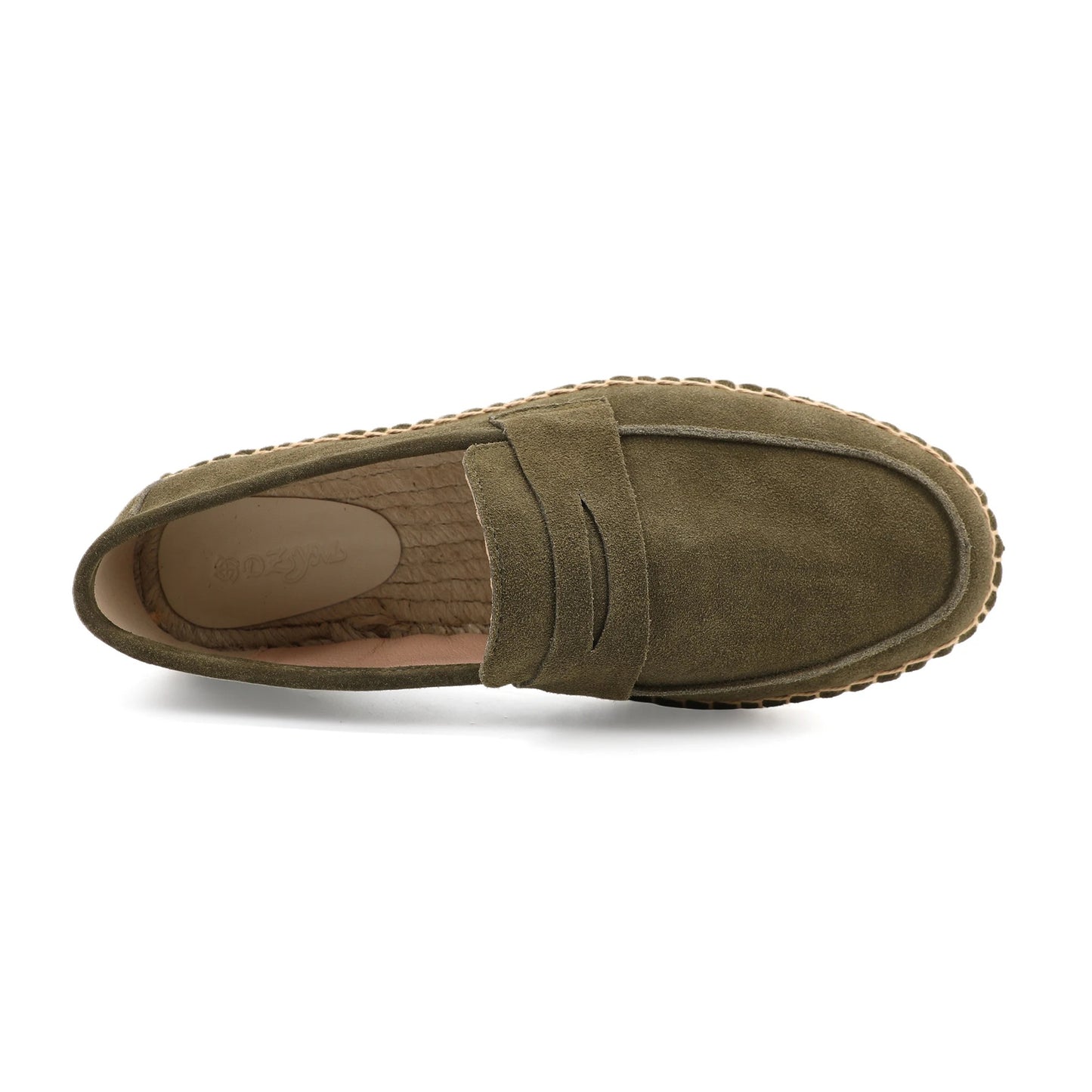 The Antibes - Herren Espadrille Loafer Wildleder Braun Old Money Stil