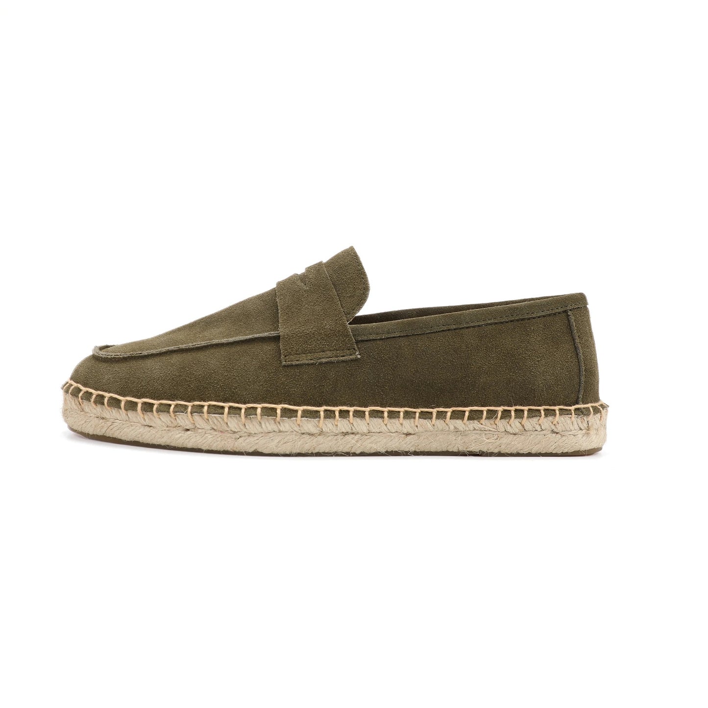 The Antibes - Herren Espadrille Loafer Wildleder Braun Old Money Stil
