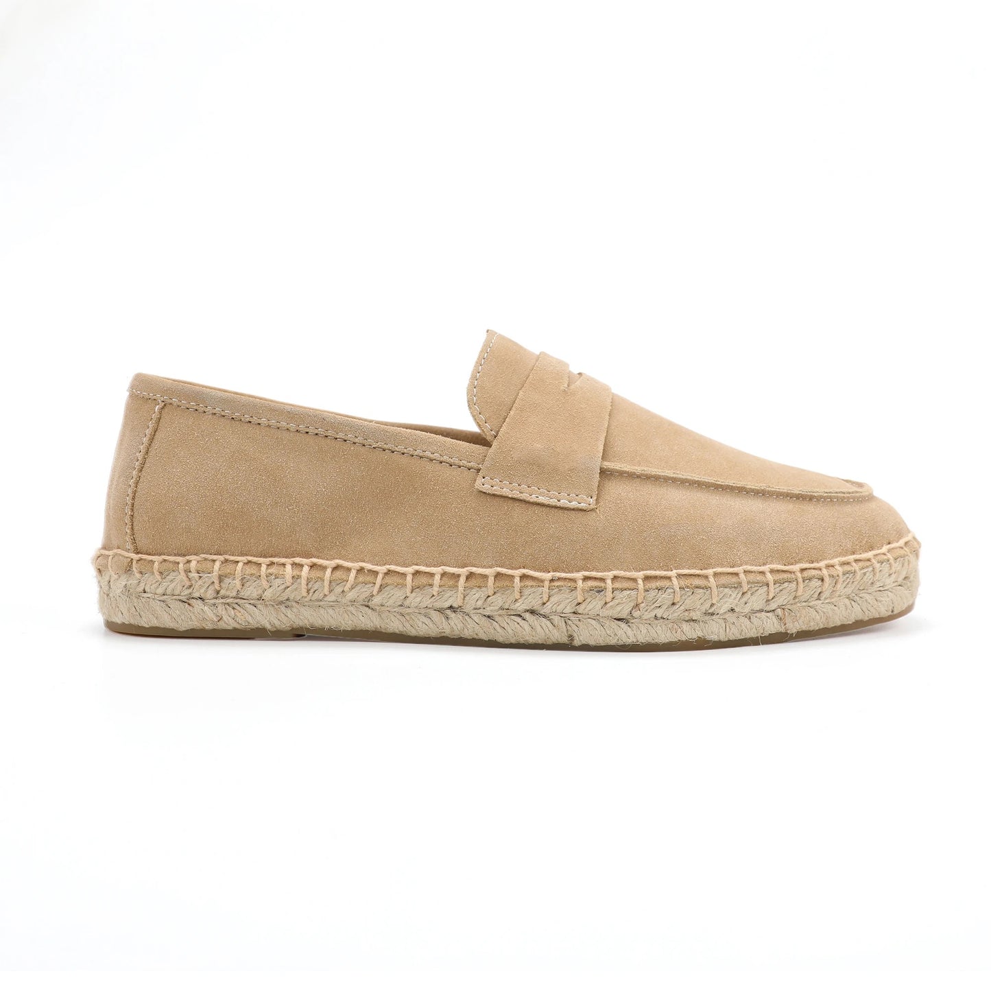 The Antibes - Herren Espadrille Loafer Wildleder Braun Old Money Stil