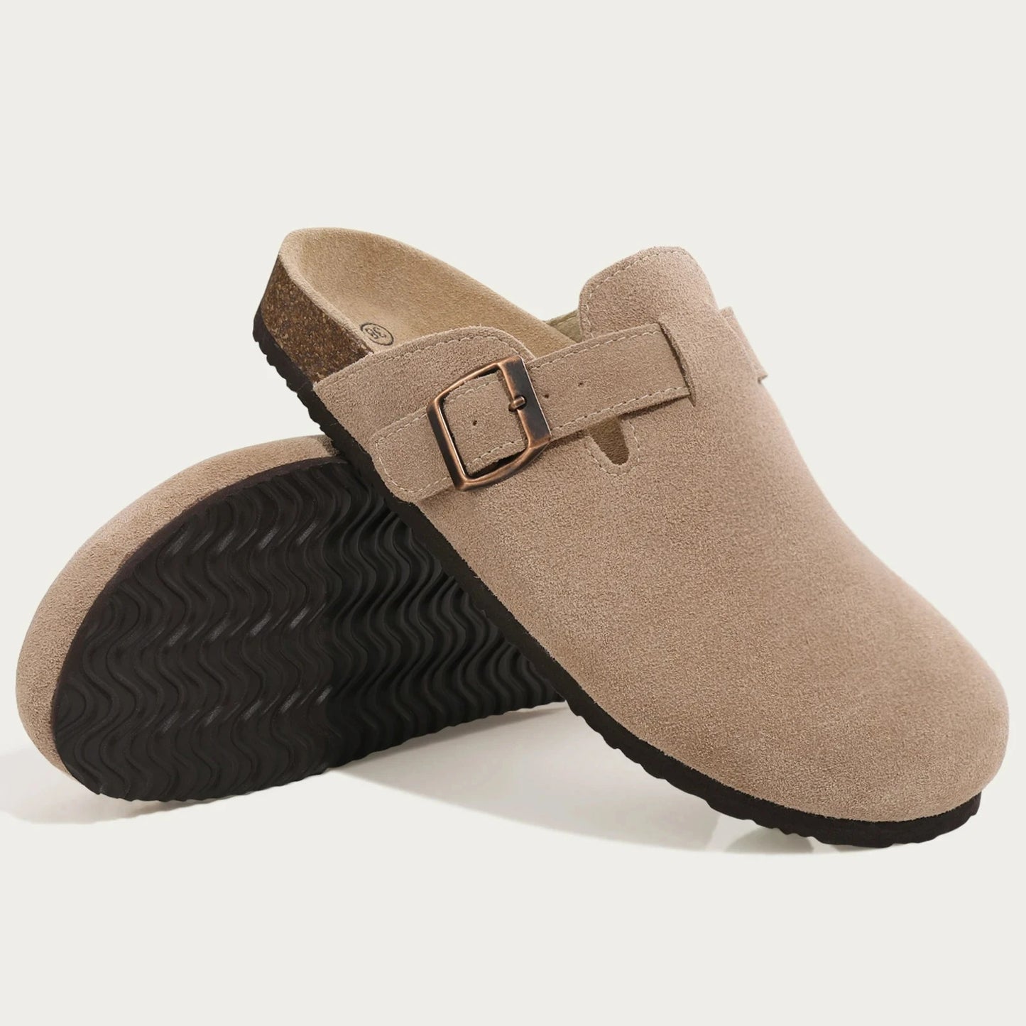 The Marceau - Herren Clogs Kalbswildleder verschiedene Farben