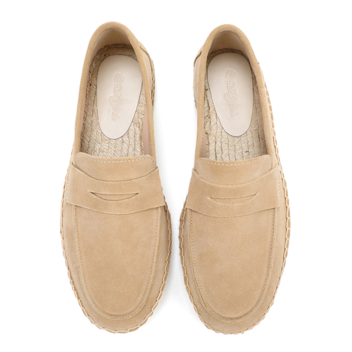 The Antibes - Herren Espadrille Loafer Wildleder Braun Old Money Stil