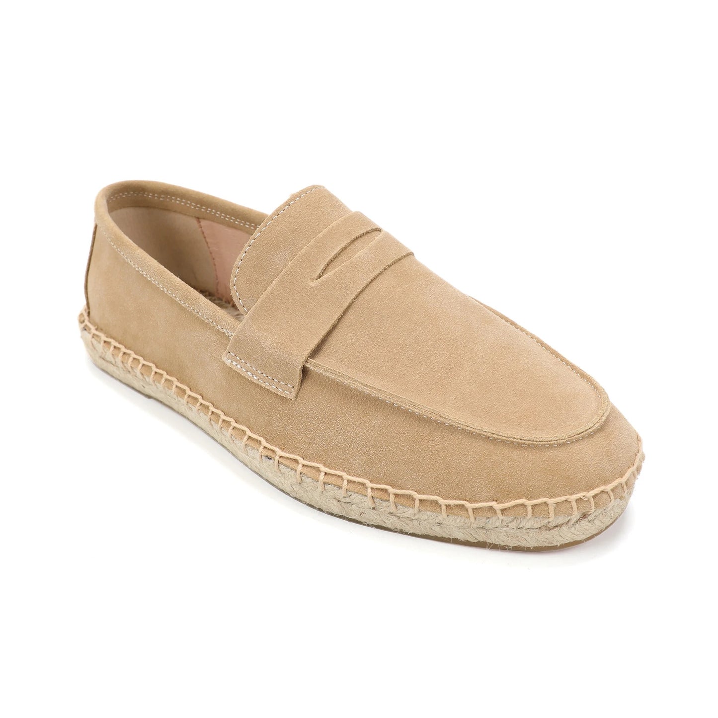 The Antibes - Herren Espadrille Loafer Wildleder Braun Old Money Stil