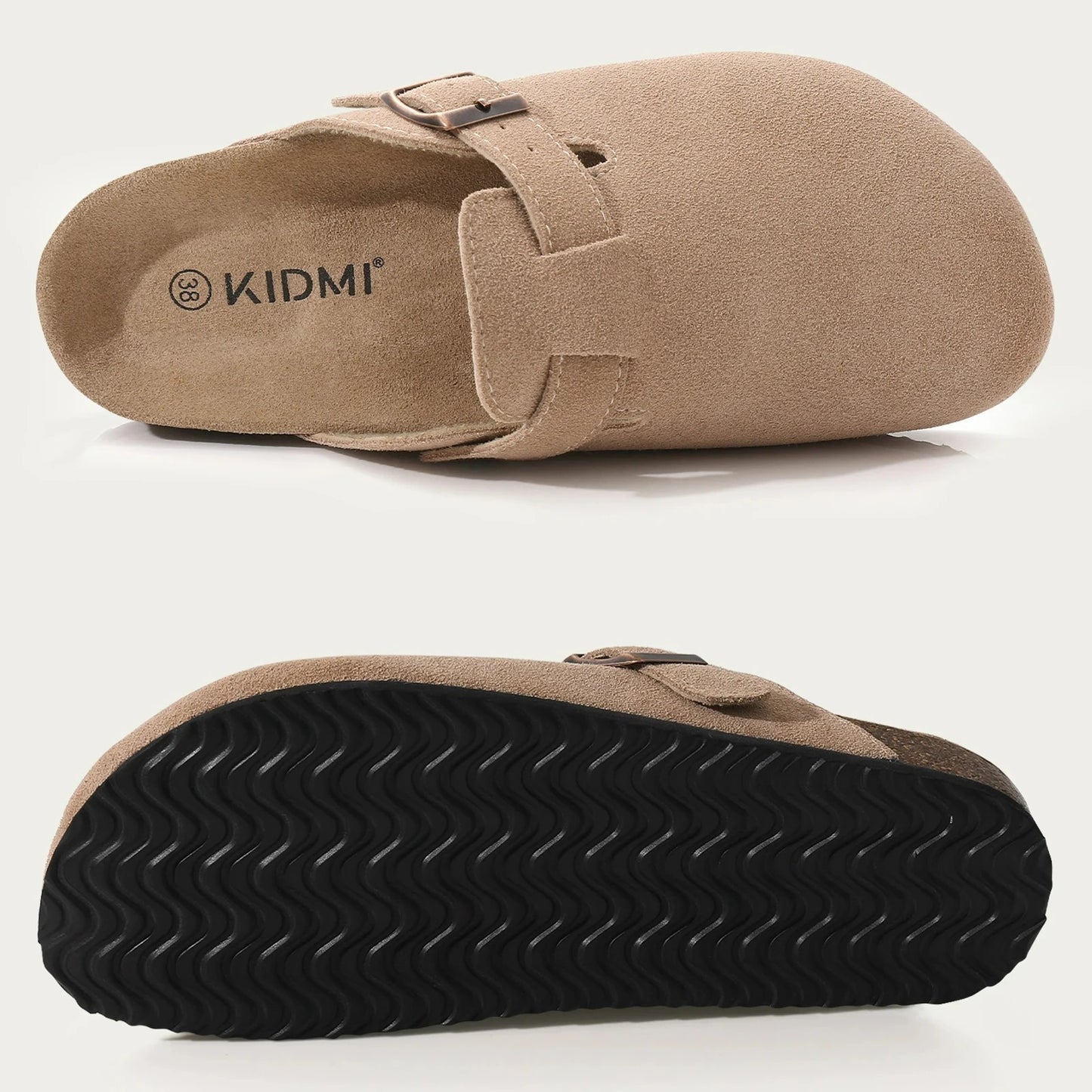 The Marceau - Herren Clogs Kalbswildleder verschiedene Farben