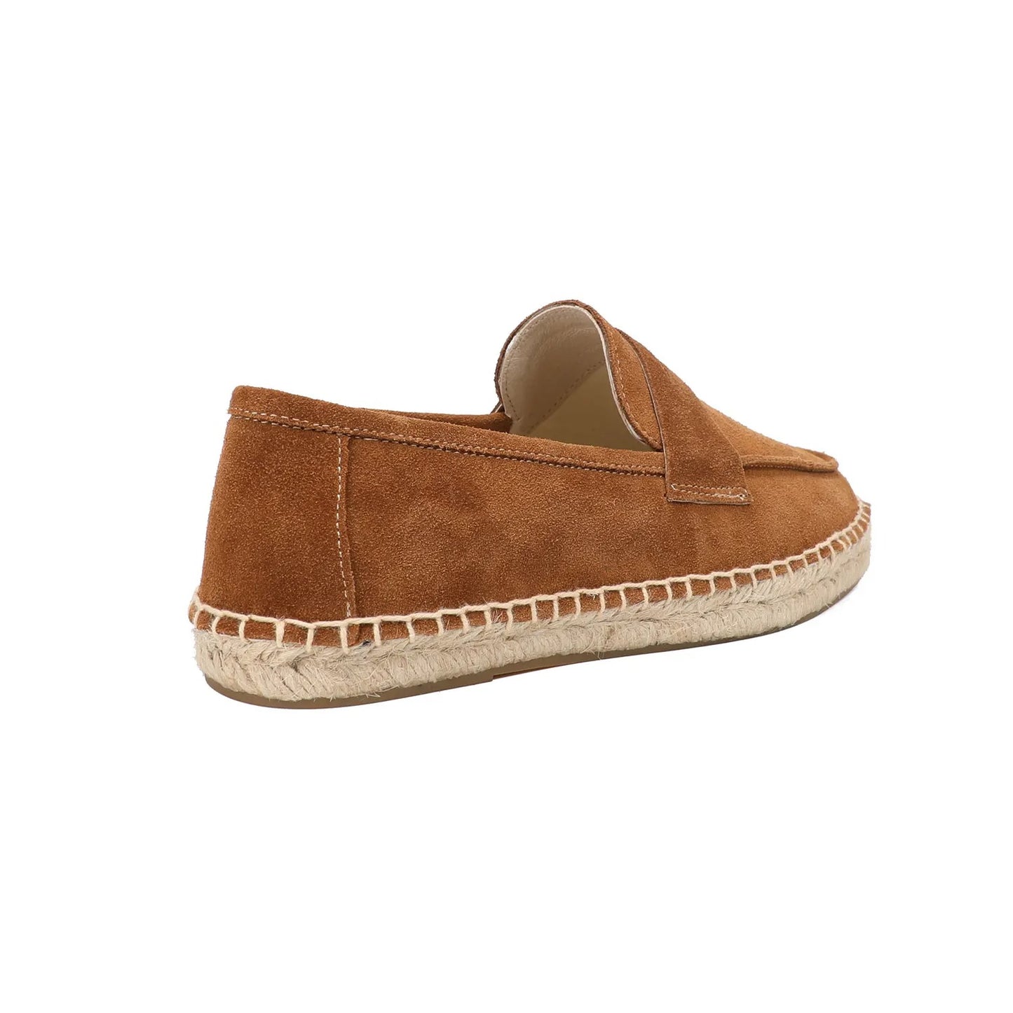 The Antibes - Herren Espadrille Loafer Wildleder Braun Old Money Stil