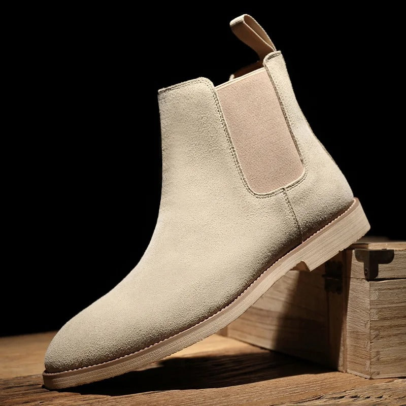 The London - Herren Chelsea Boots Elegante Slip-Ons