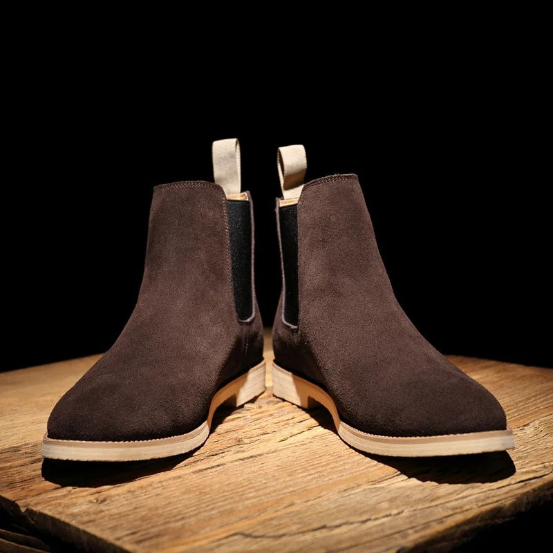 The London - Herren Chelsea Boots Elegante Slip-Ons