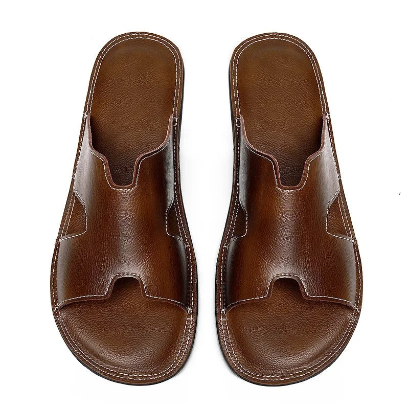 The Cannes - Herren Sandalen Leder Orthopädisch Sommermode