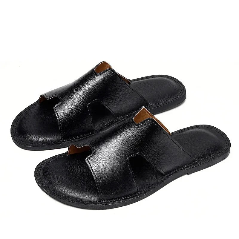 The Cannes - Herren Sandalen Leder Orthopädisch Sommermode