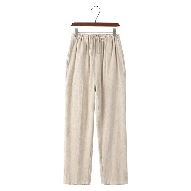 Le Côte Grise - Herren Leinenhose für Sommer