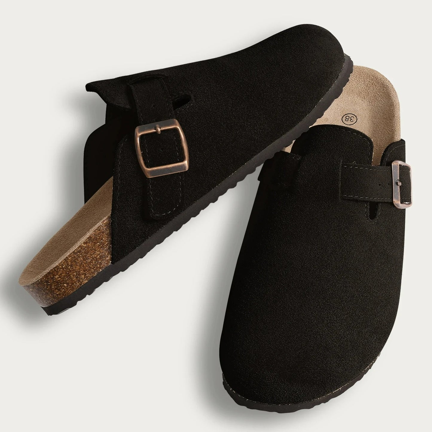 The Marceau - Herren Clogs Kalbswildleder verschiedene Farben