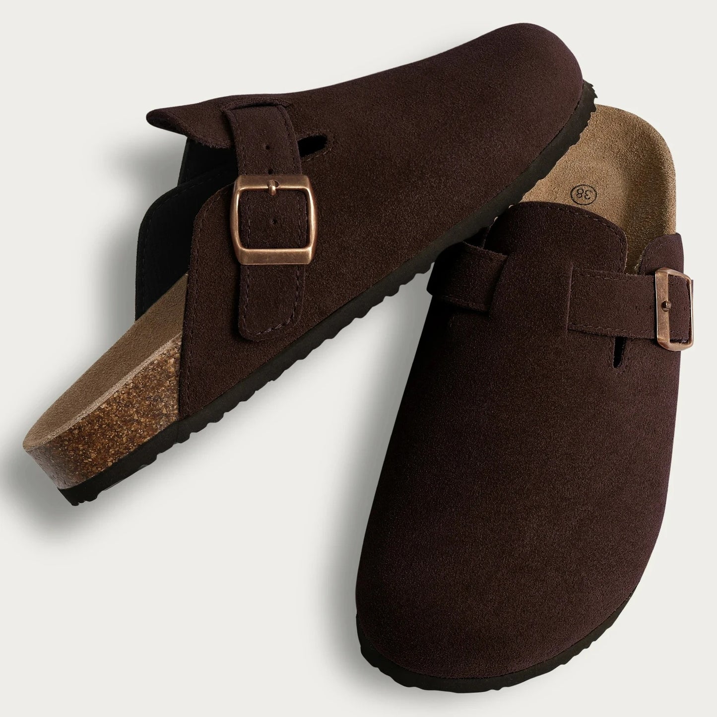 The Marceau - Herren Clogs Kalbswildleder verschiedene Farben