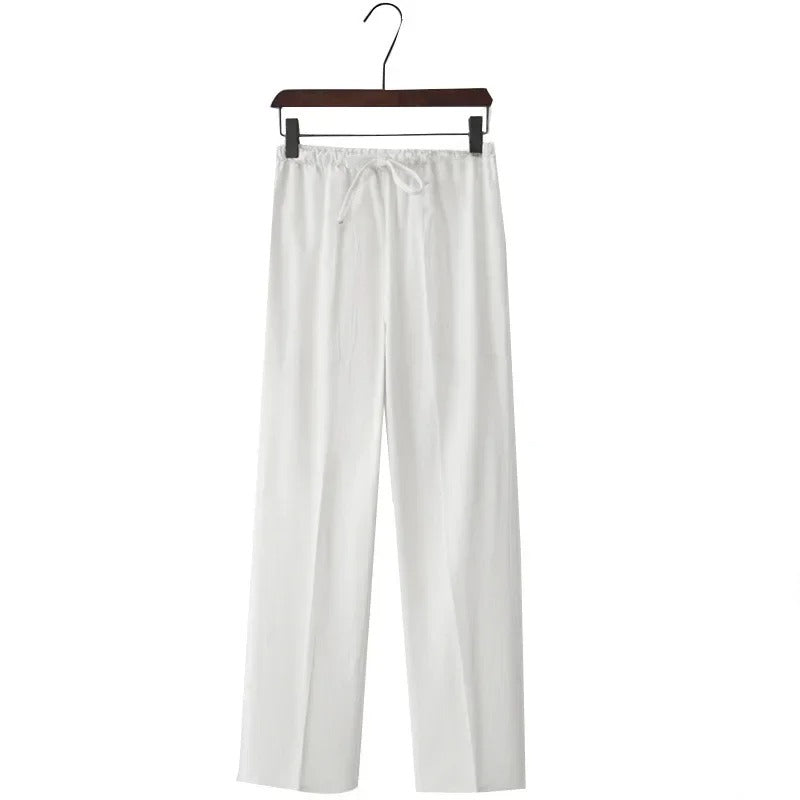 Le Côte Grise - Herren Leinenhose für Sommer