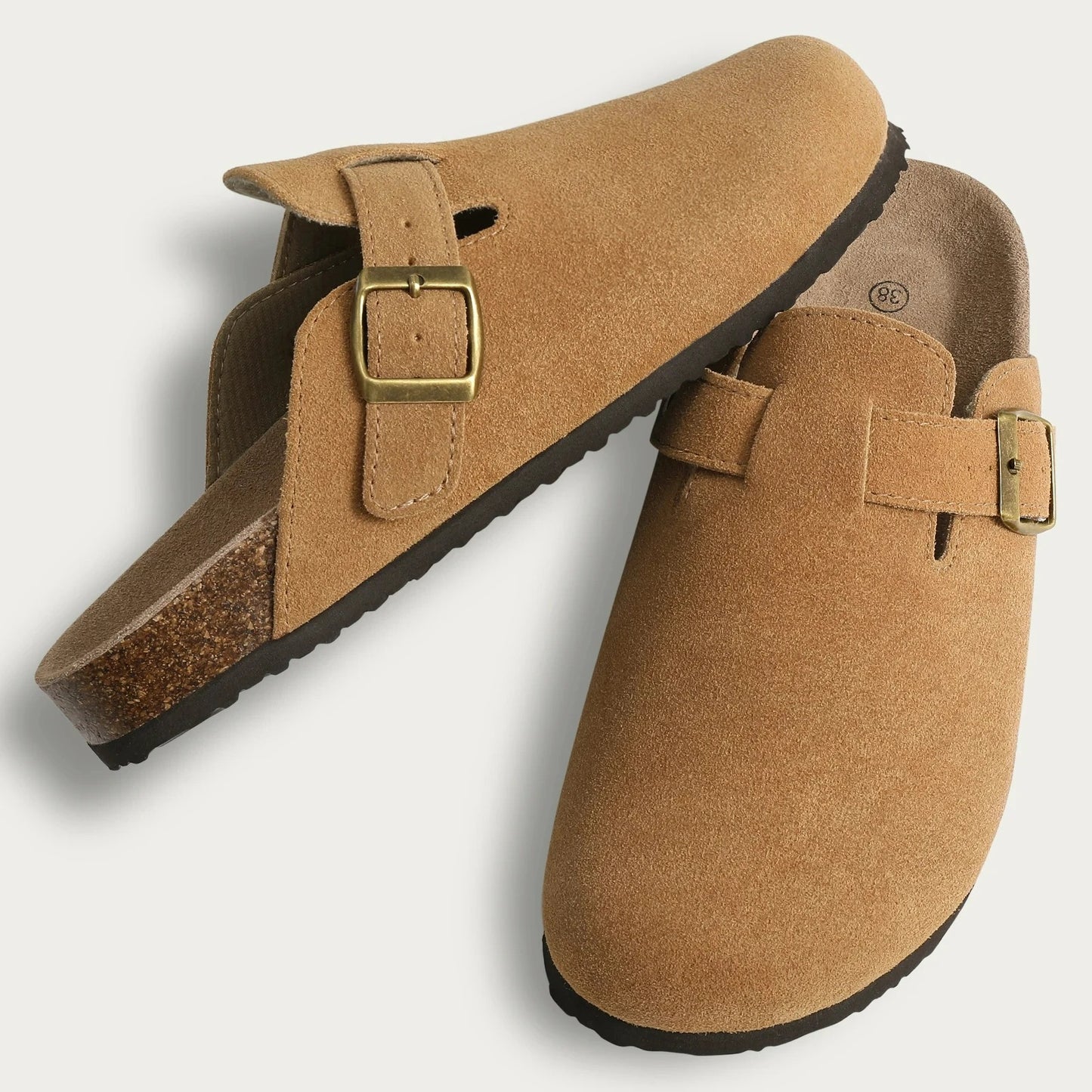The Marceau - Herren Clogs Kalbswildleder verschiedene Farben