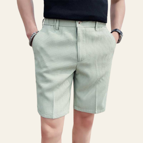 Éden - Herren Cropped Pants Old Money Style Slim Fit