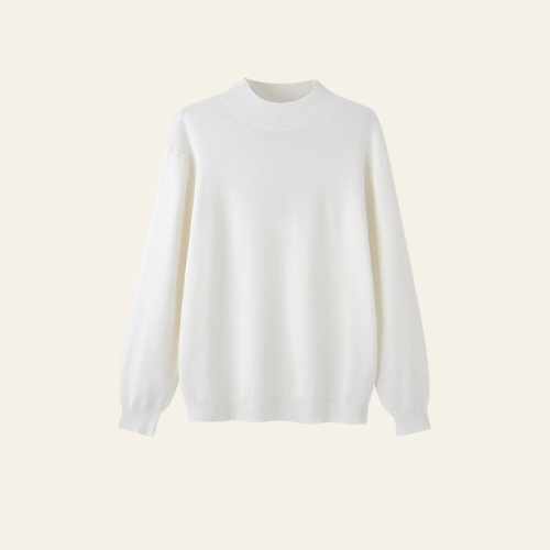 Mathis - Herren Baumwolle Slim Fit Turtleneck