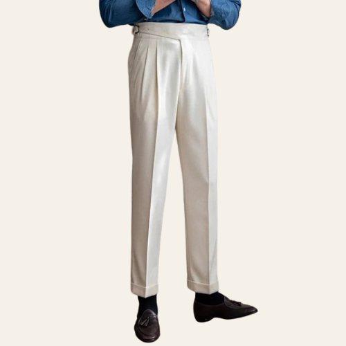 Le Napoli - Herren Pantalon Old Money Stil