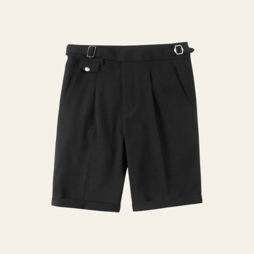 Le Tailleur - Sartorial Shorts Baumwolle Bequeme Passform mit Side Adjustern für Sommer
