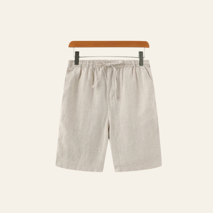 Le Saint-Tropez - Herren Leinen Shorts 100% Leinen