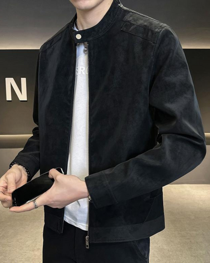 Elegante Jacke aus hochwertigem Wildleder