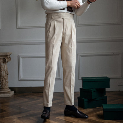 Herren Cordhose Retro Stil Polyester Hochwertig