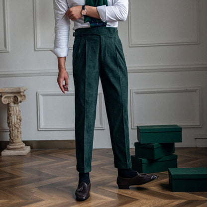 Herren Cordhose Retro Stil Polyester Hochwertig