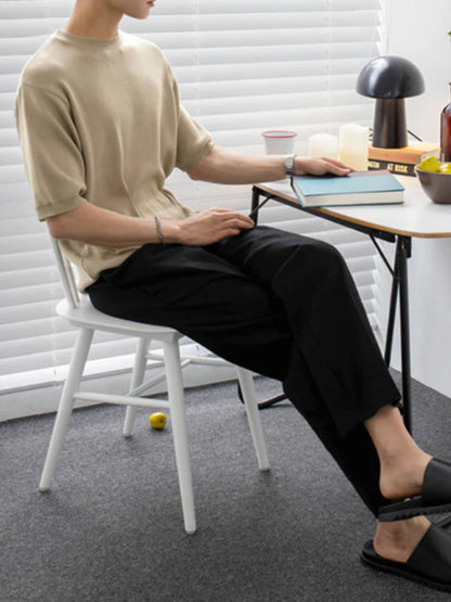 Herren Hose Baumwolle-Leinen Casual Style 7