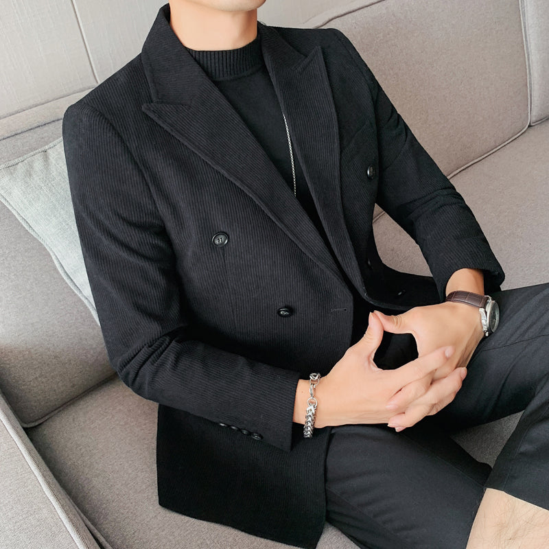 Herren Sakko Corduroy Slim Fit Polyester 5