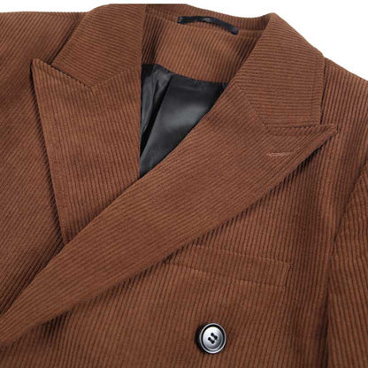 Herren Sakko Corduroy Slim Fit Polyester 7