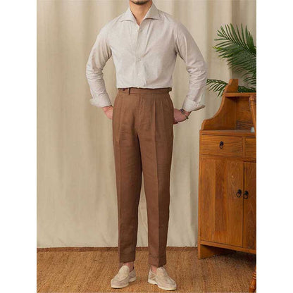 Victor - Herren Slim Fit Langarmhemd Baumwolle 82% - Elegantes Hemd für Geschäfts- und formelle Anlässe