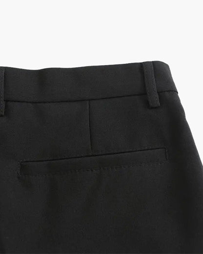Herren Stretchhose Schwarz Größe M Baumwolle Polyester 3
