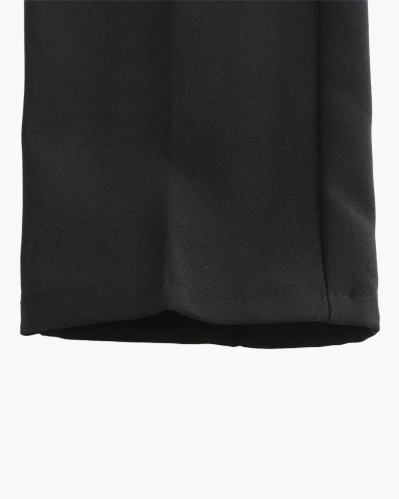 Herren Stretchhose Schwarz Größe M Baumwolle Polyester 4