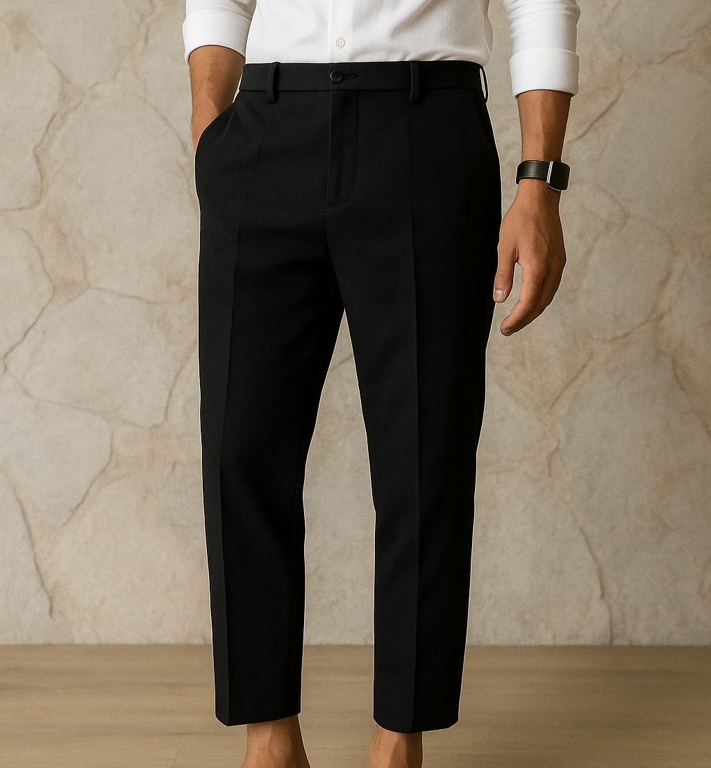 Le Valmont - Herren Stretchhose Slim Baumwolle Polyester