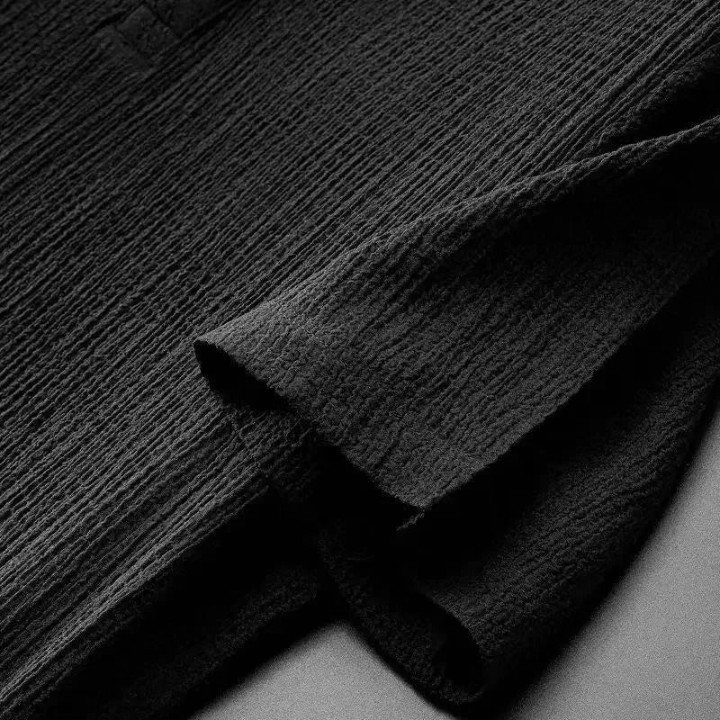 L’ensemble Nice - Herren Polohemd und Hose Set Seersucker